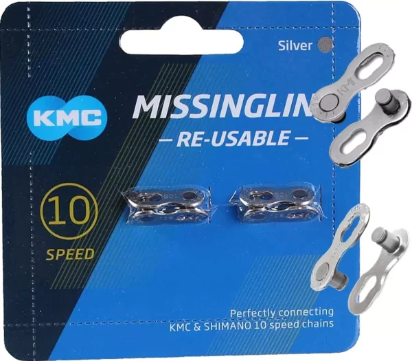 Eslabon Rapido Missing Link Kmc 10v Para Cadenilla Shimano